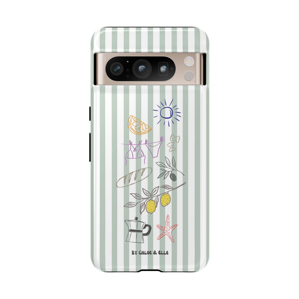 Amalfi Dreaming Olive Phone Case
