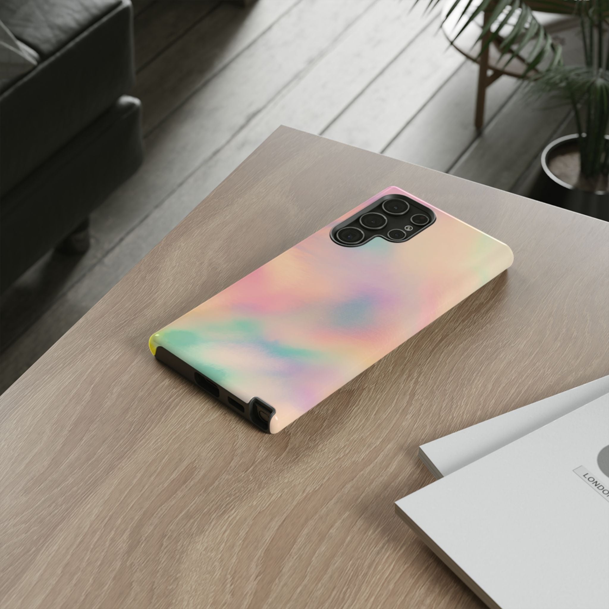 Peach Prism Aura Dreamscape Phone Case