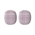 The Plaid Edit Mauve AirPods Max Shell Case