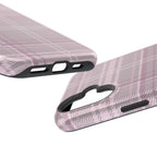 The Plaid Edit Mauve Phone Case