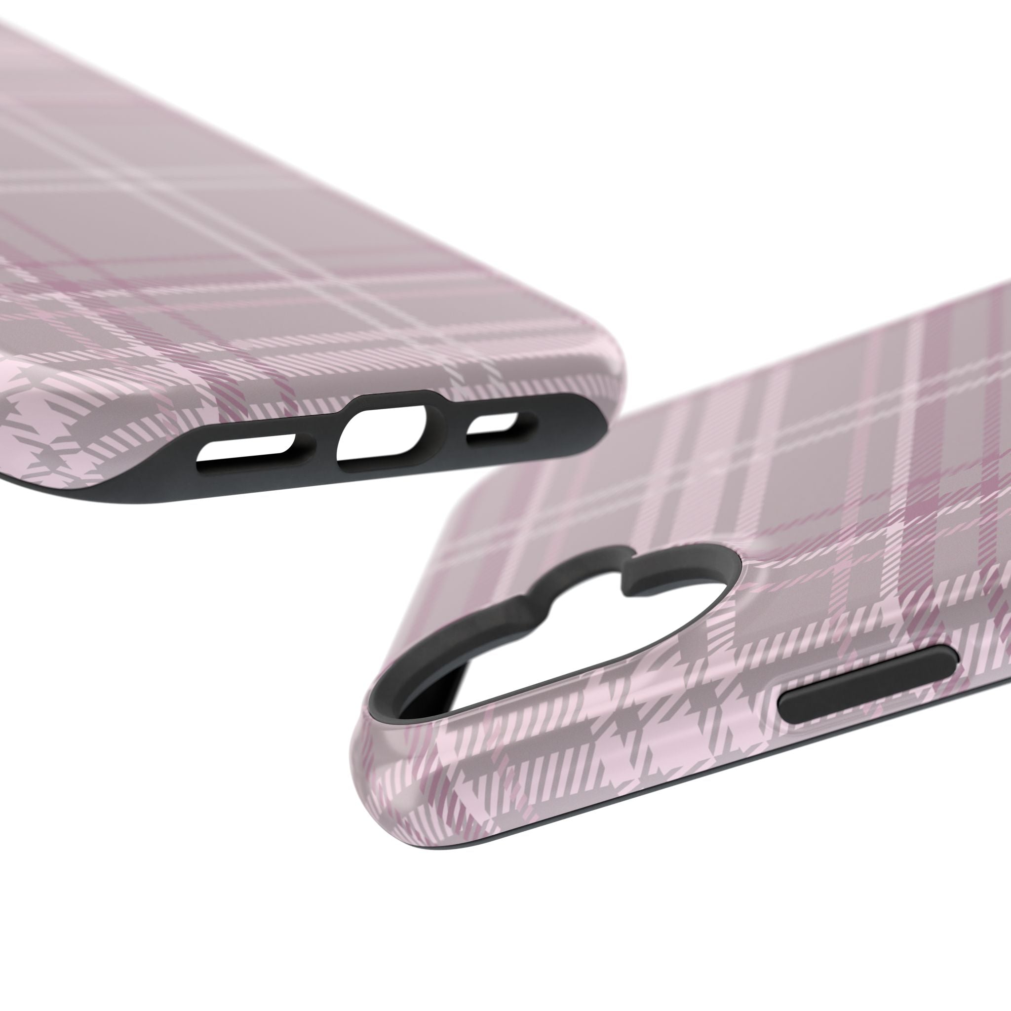 The Plaid Edit Mauve Phone Case