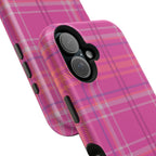 Berry Crush Plaid Magnetic Phone Case
