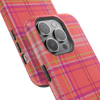 Golden Girl Plaid Magnetic Phone Case