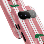 Cherry Orchard Stripes Phone Case