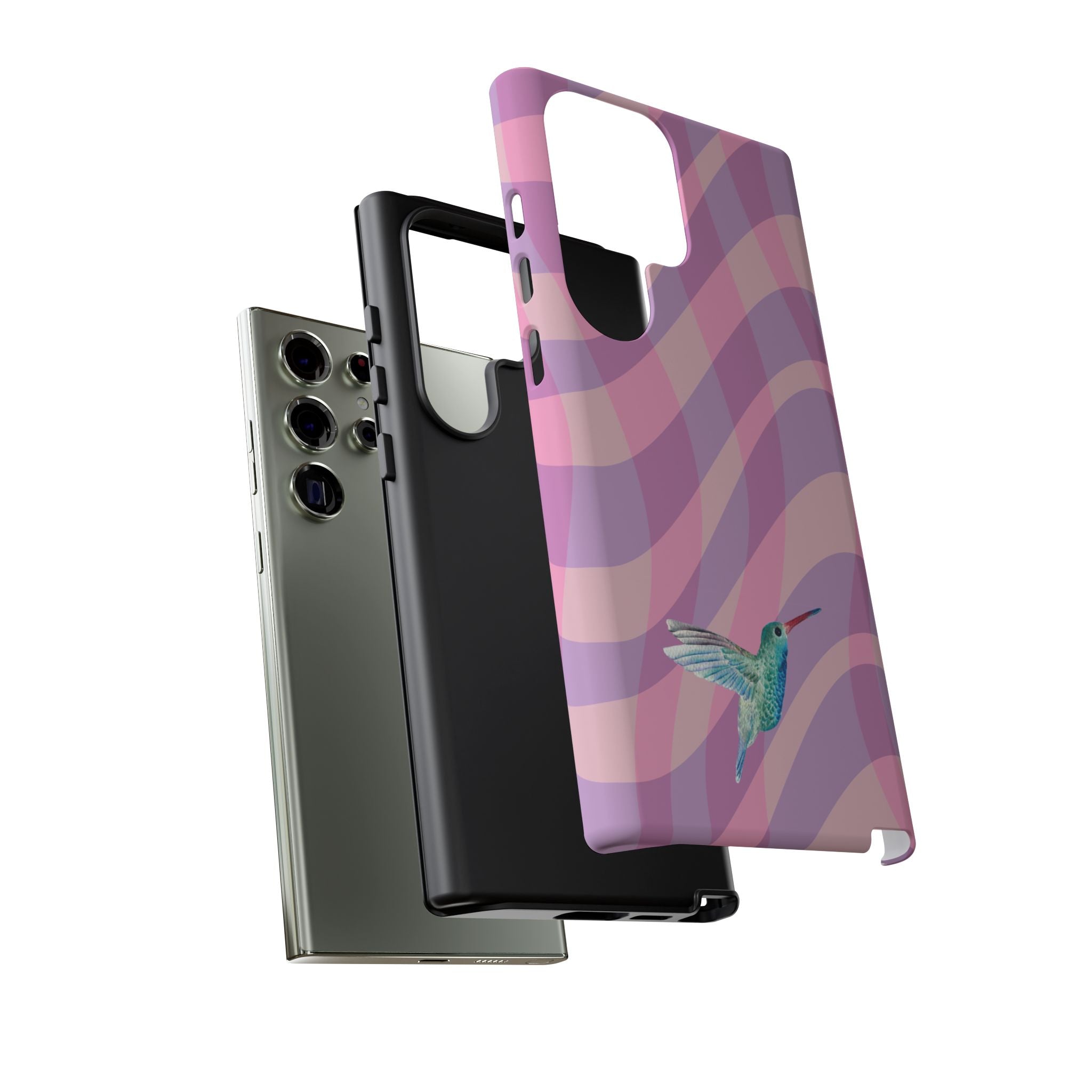 Serenity Waves Hummingbird Phone Case