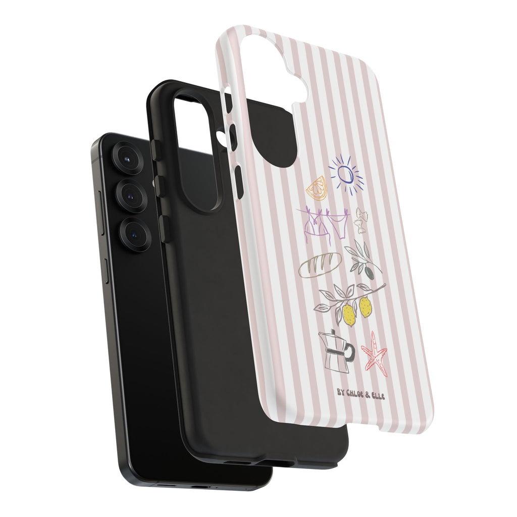 Amalfi Dreaming Rose Phone Case