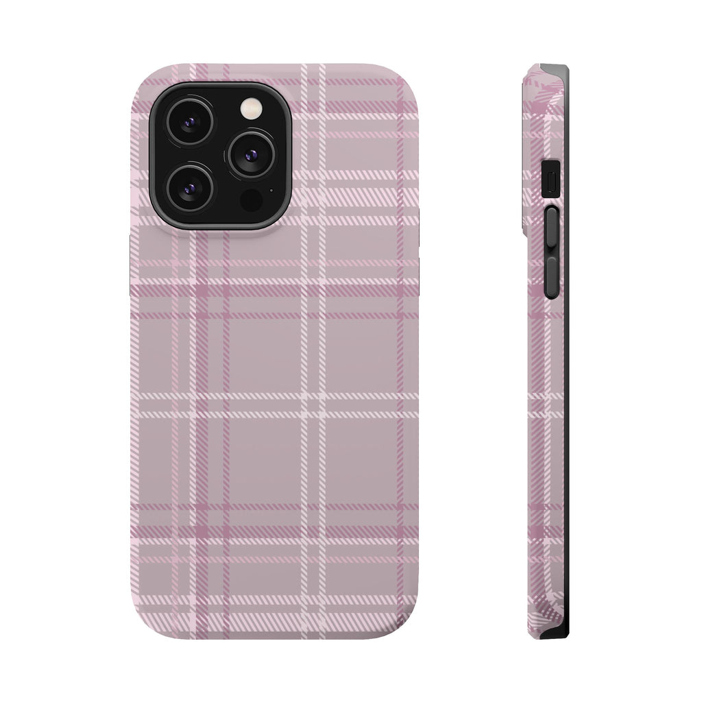 The Plaid Edit Mauve Phone Case