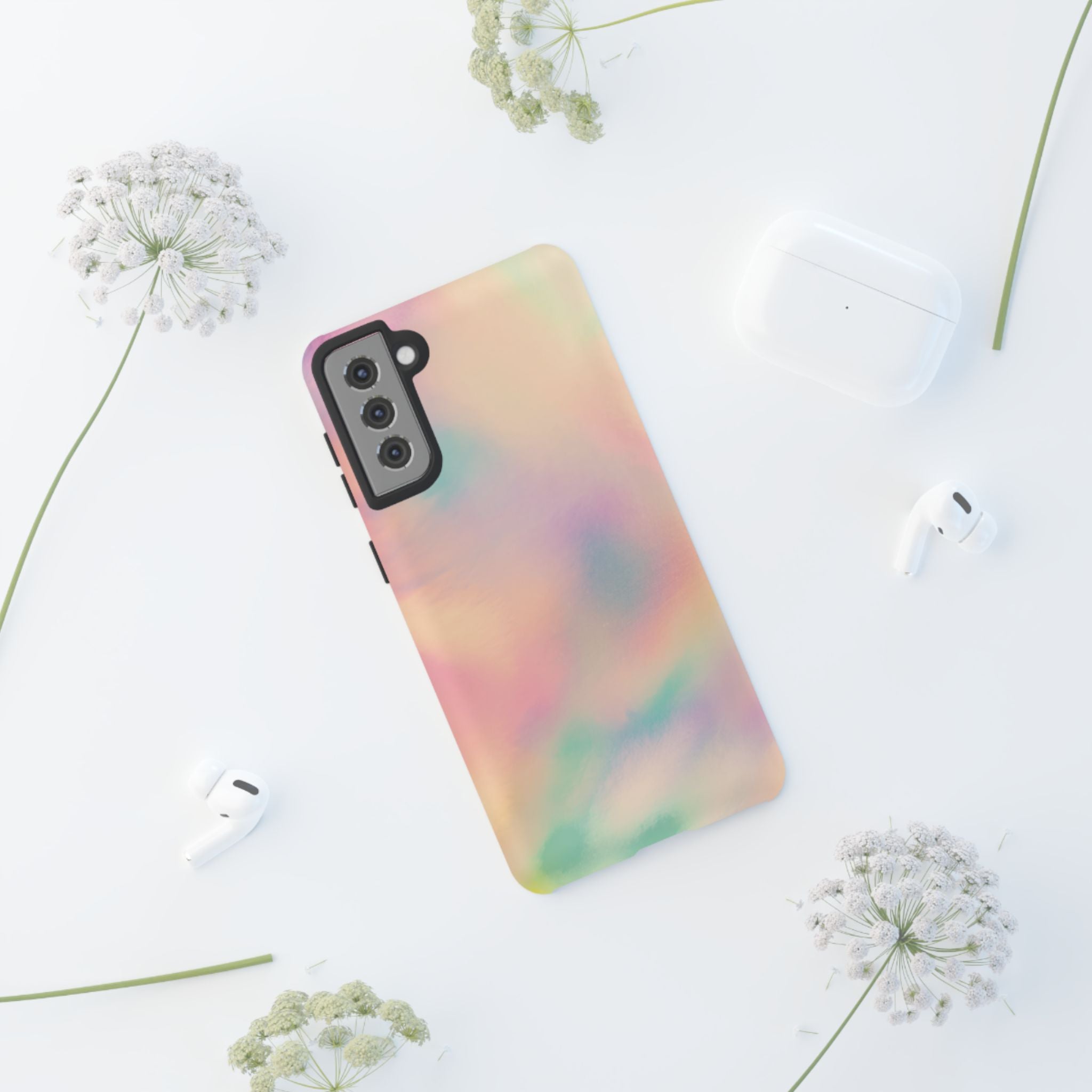 Peach Prism Aura Dreamscape Phone Case