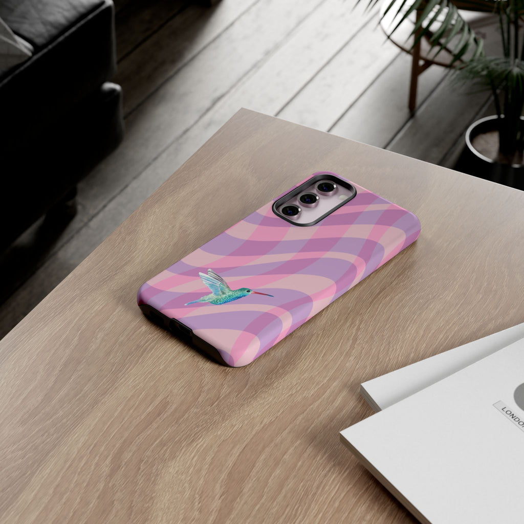 Serenity Waves Hummingbird Phone Case