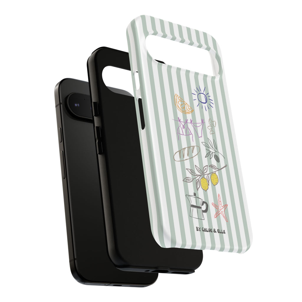 Amalfi Dreaming Olive Phone Case