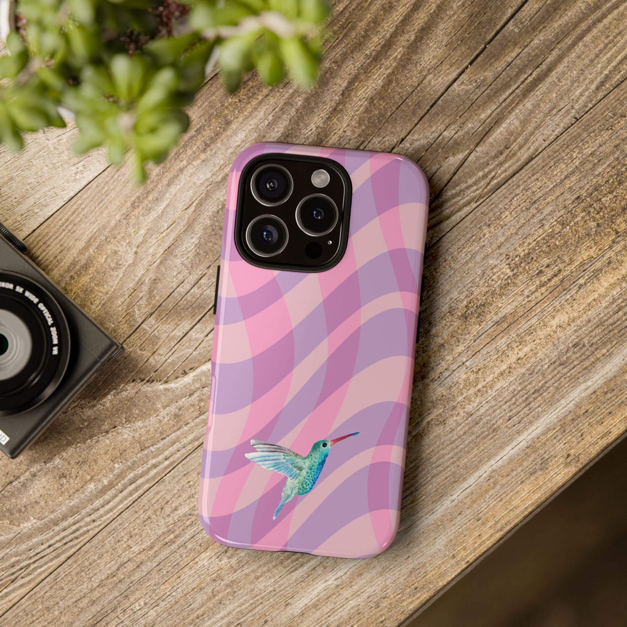 Serenity Waves Hummingbird Phone Case