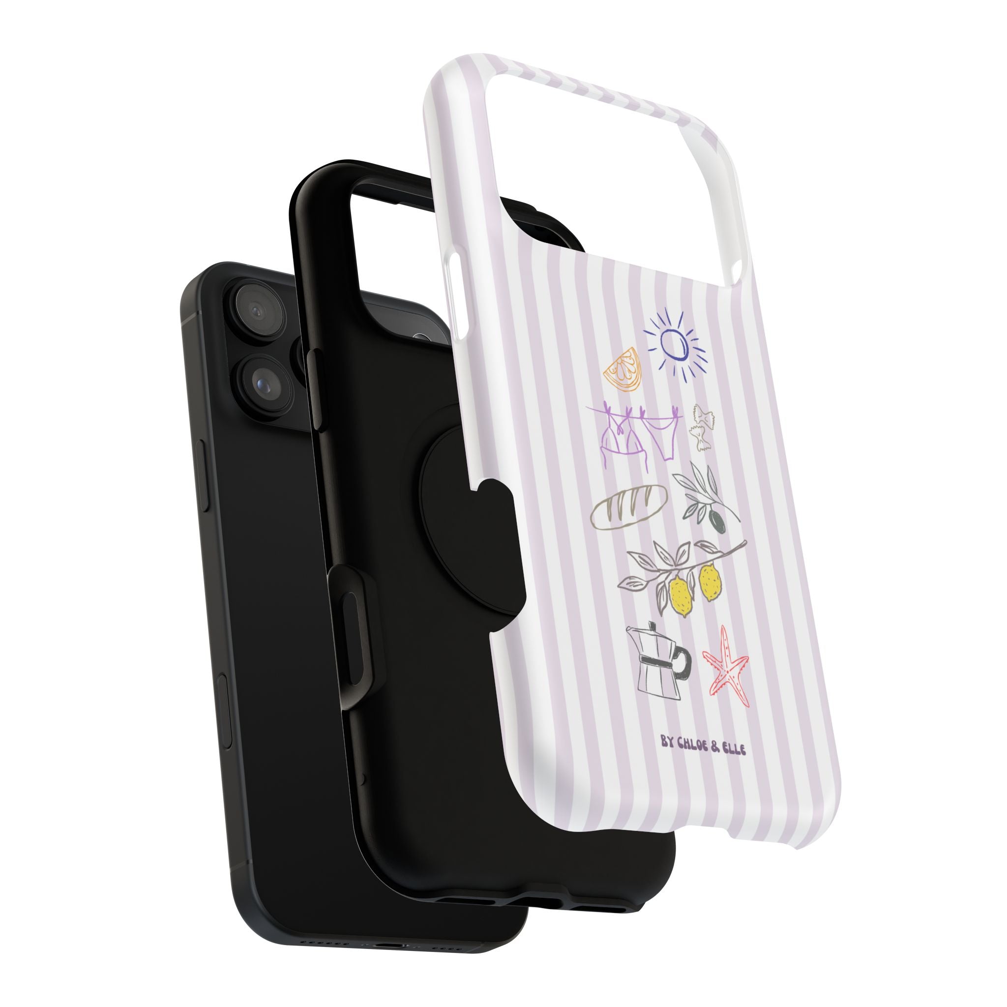 Amalfi Dreaming Petunia Phone Case