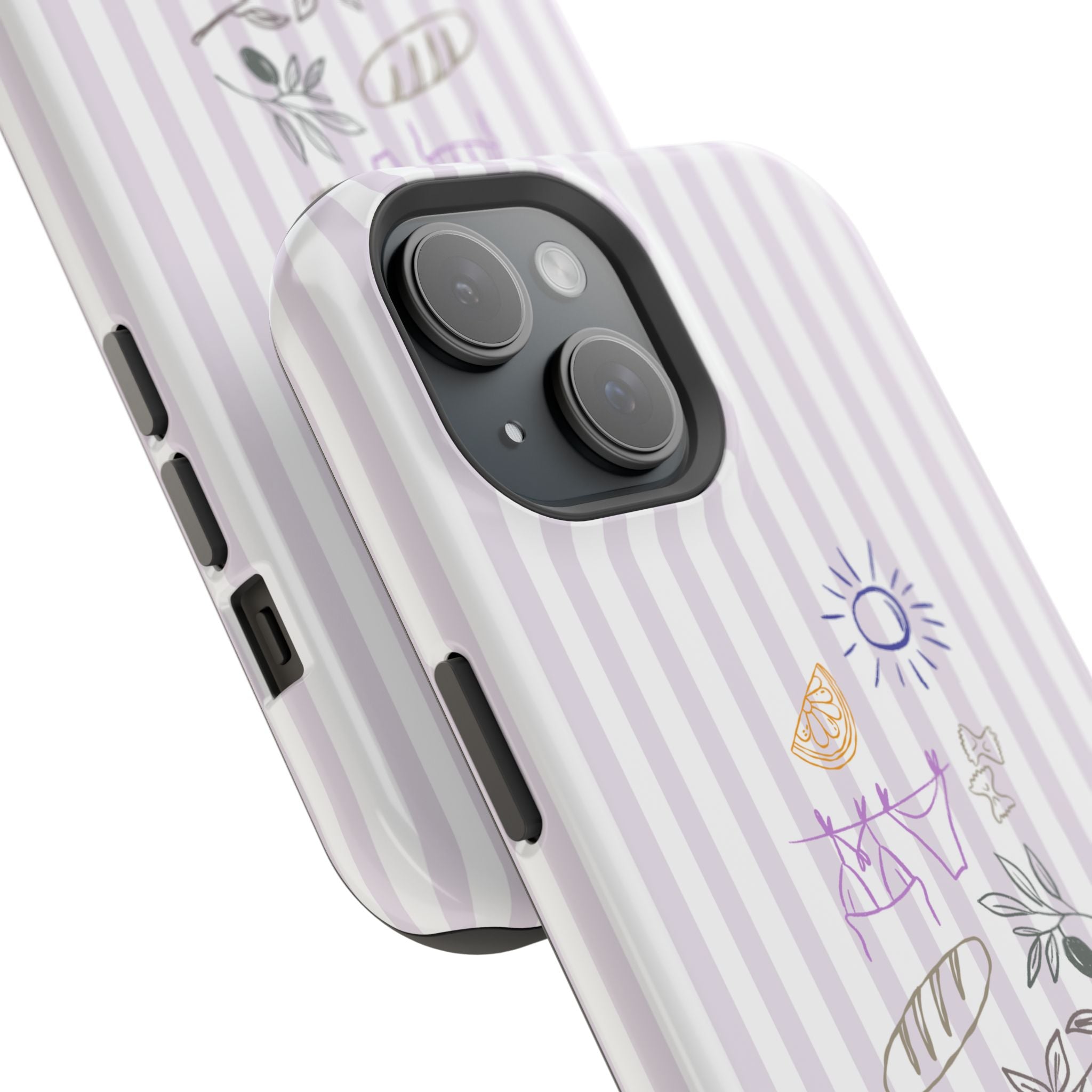 Amalfi Dreaming Petunia Phone Case