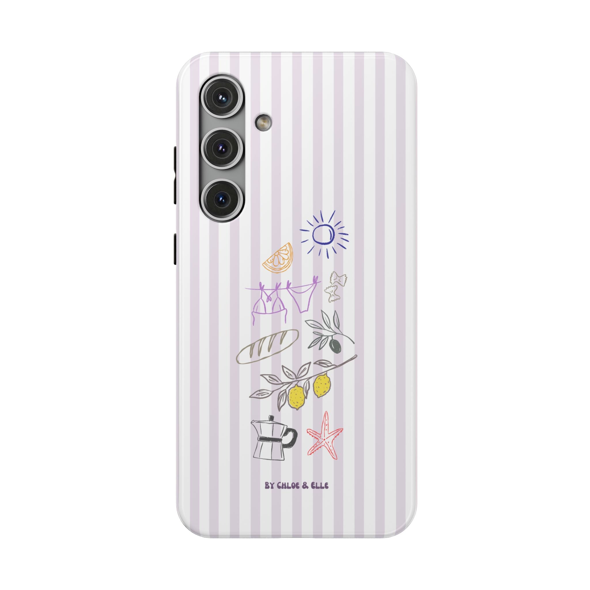 Amalfi Dreaming Petunia Phone Case