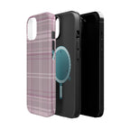 The Plaid Edit Mauve Phone Case