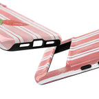 Strawberry Orchard Stripes Phone Case