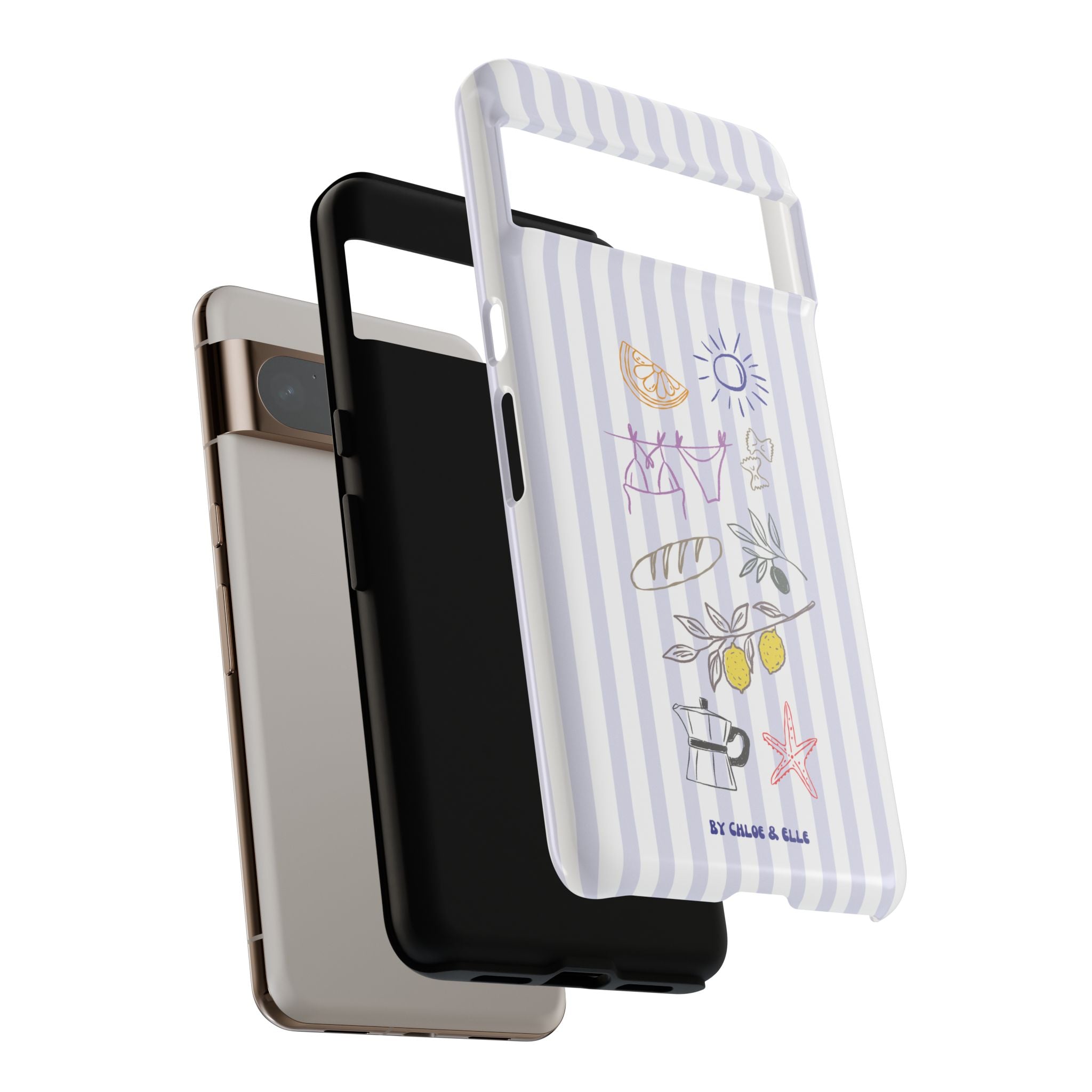 Amalfi Dreaming Blue Waters Phone Case