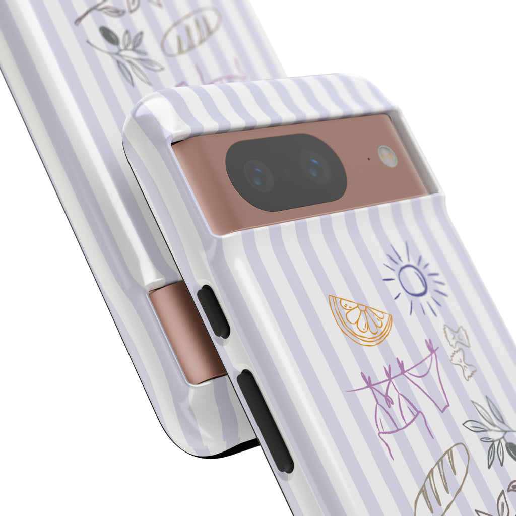 Amalfi Dreaming Blue Waters Phone Case