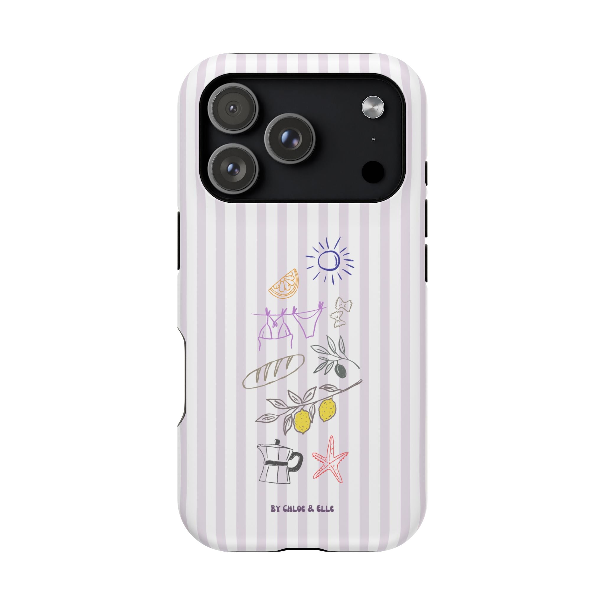 Amalfi Dreaming Petunia Phone Case