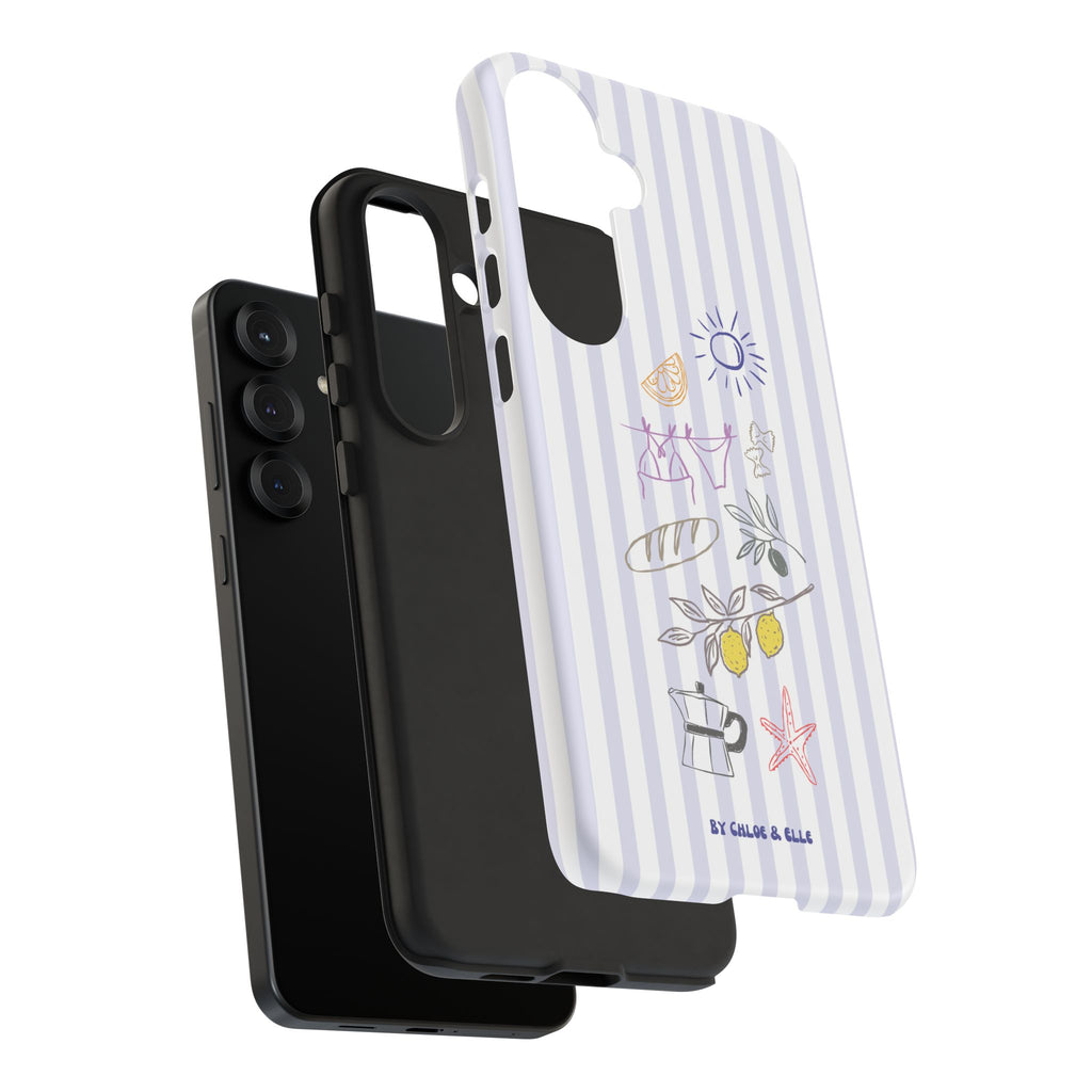 Amalfi Dreaming Blue Waters Phone Case