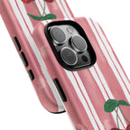 Cherry Orchard Stripes Phone Case