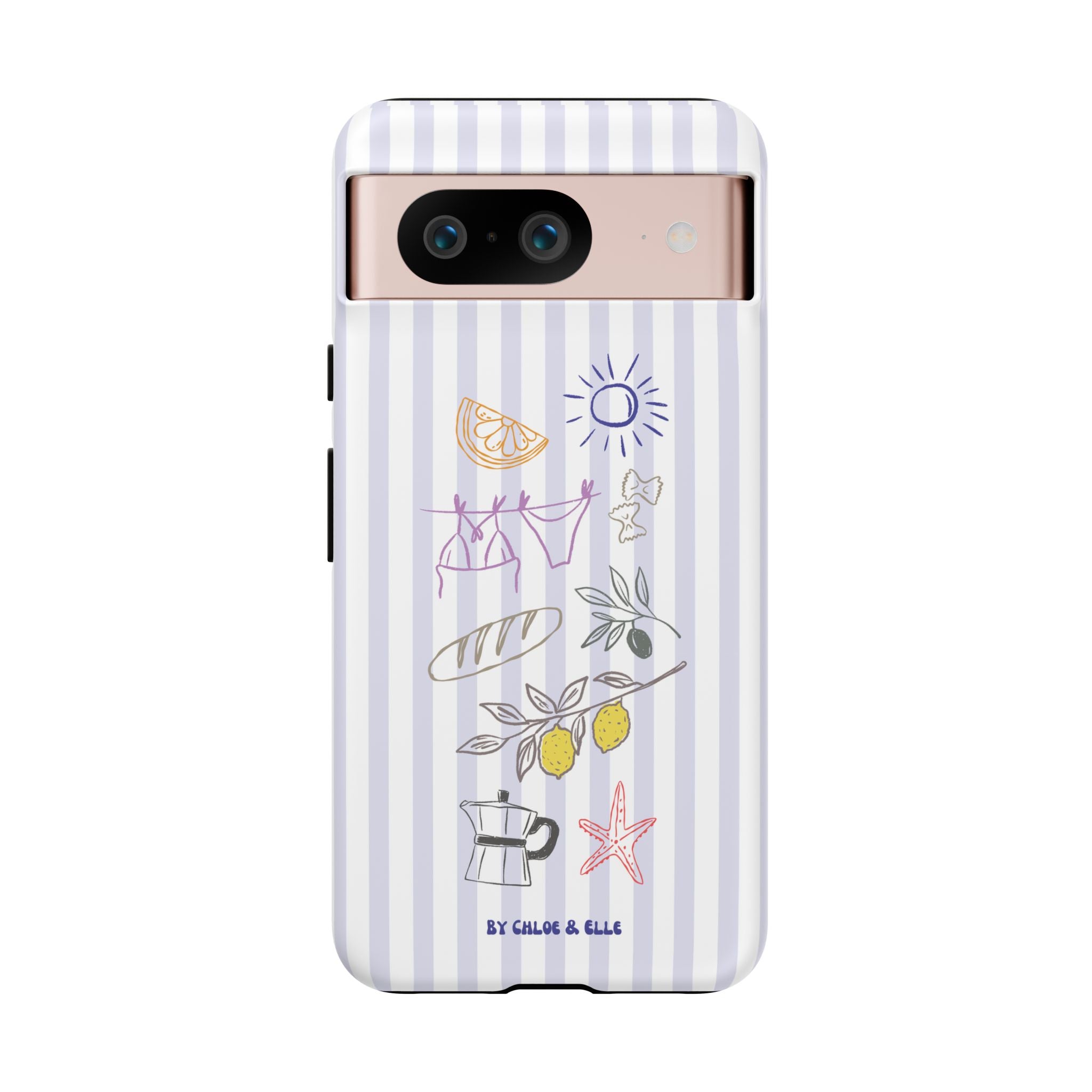 Amalfi Dreaming Blue Waters Phone Case