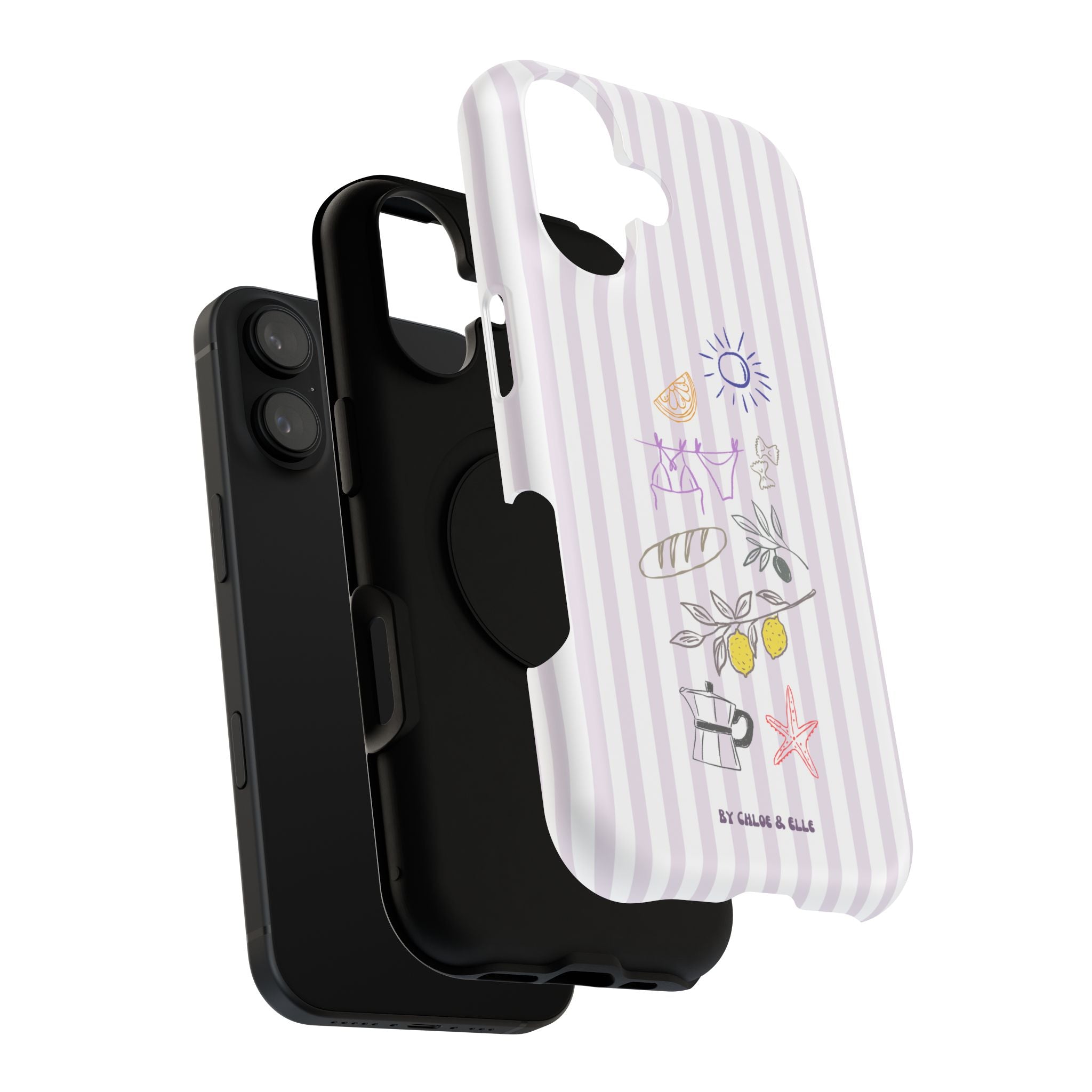 Amalfi Dreaming Petunia Phone Case