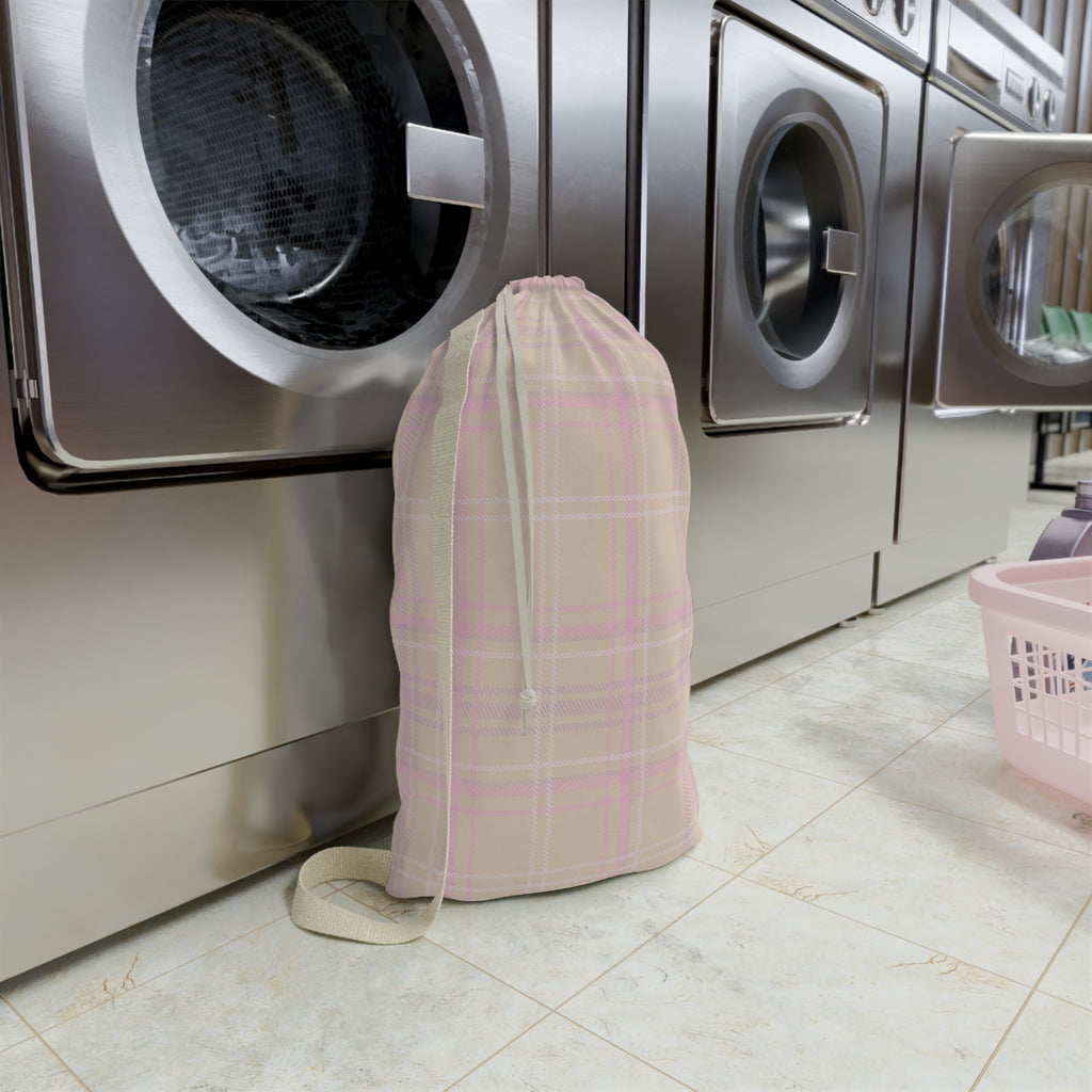 The Plaid Edit Cashmere Laundry Bag
