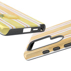 Lemon Orchard Stripes Phone Case