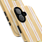 Lemon Orchard Stripes Phone Case