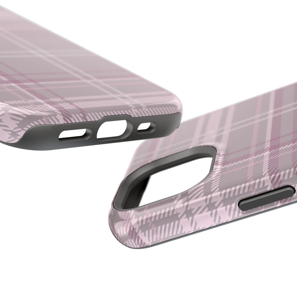 The Plaid Edit Mauve Phone Case