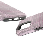 The Plaid Edit Mauve Phone Case