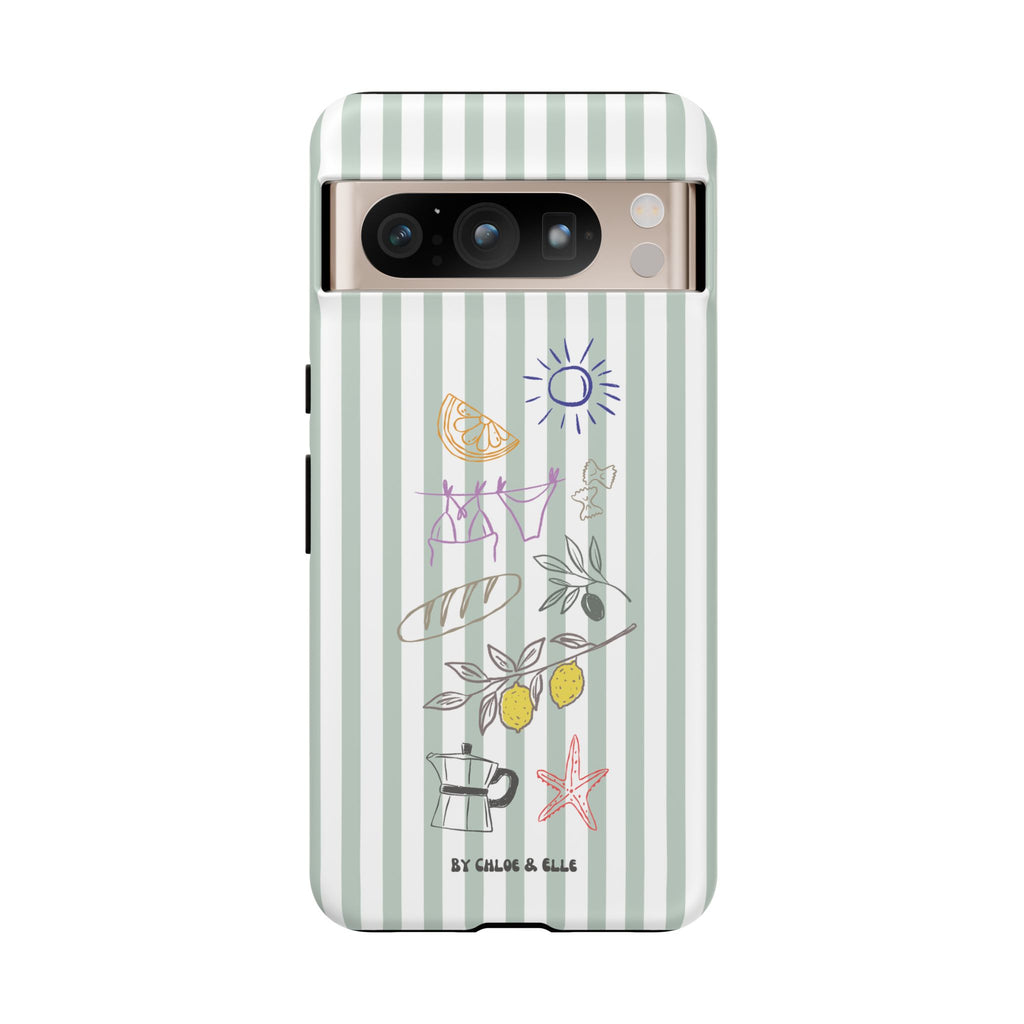 Amalfi Dreaming Olive Phone Case