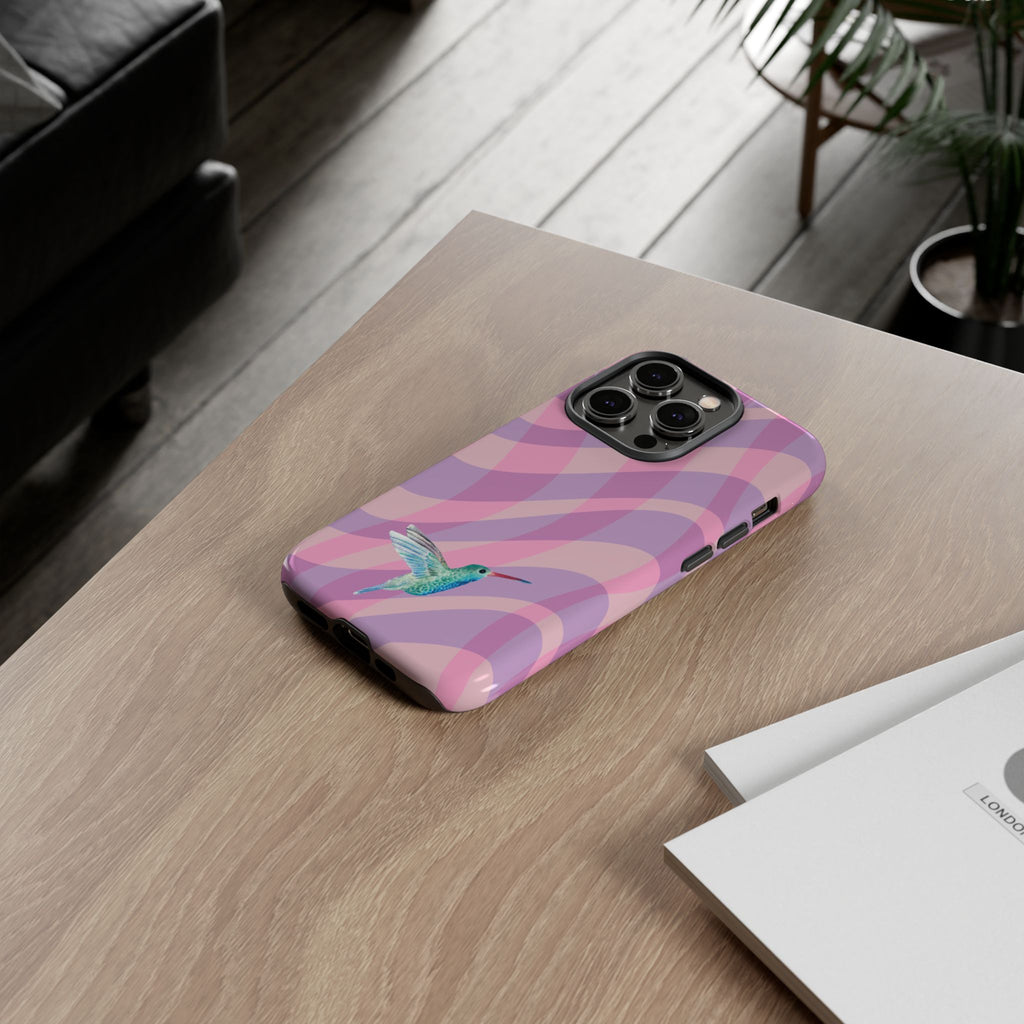Serenity Waves Hummingbird Phone Case