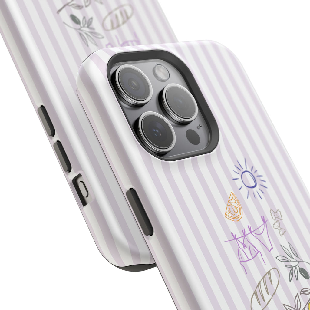 Amalfi Dreaming Petunia Phone Case