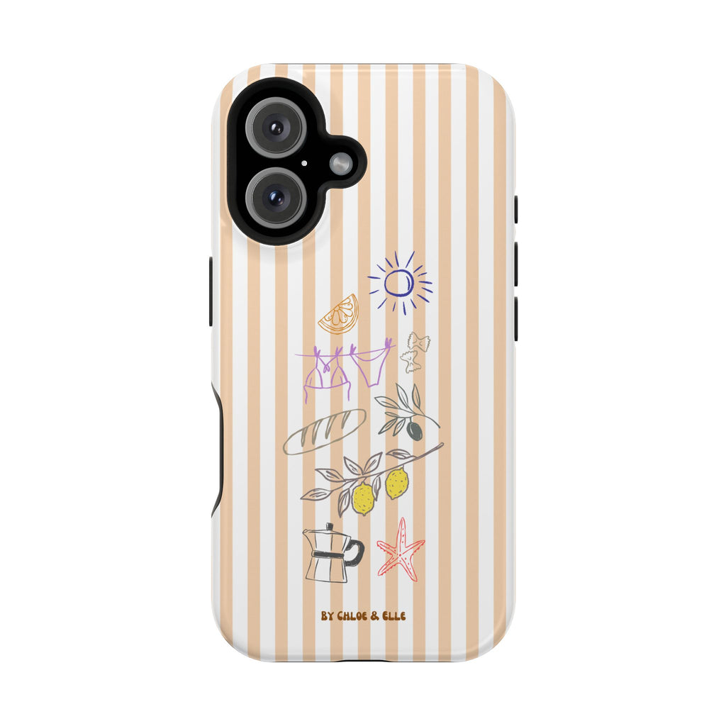 Amalfi Dreaming Peach Phone Case