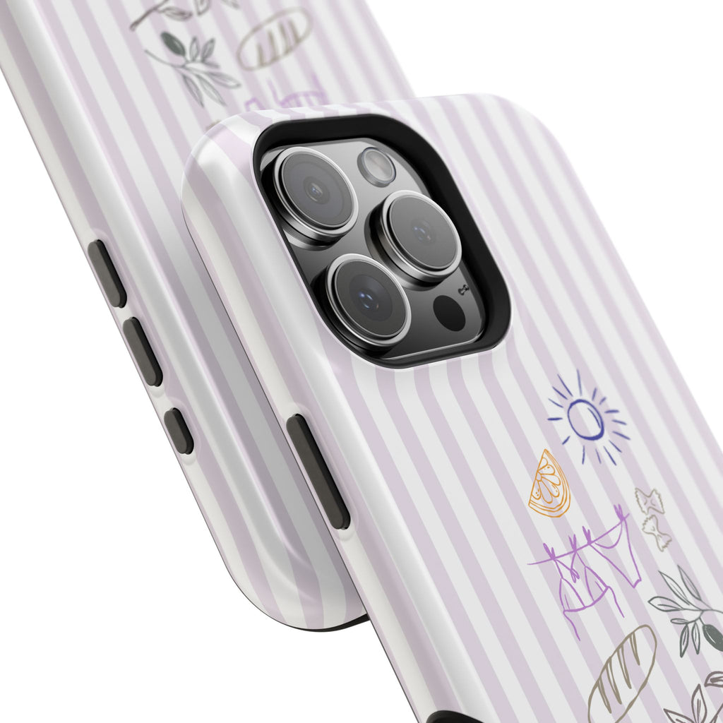 Amalfi Dreaming Petunia Phone Case