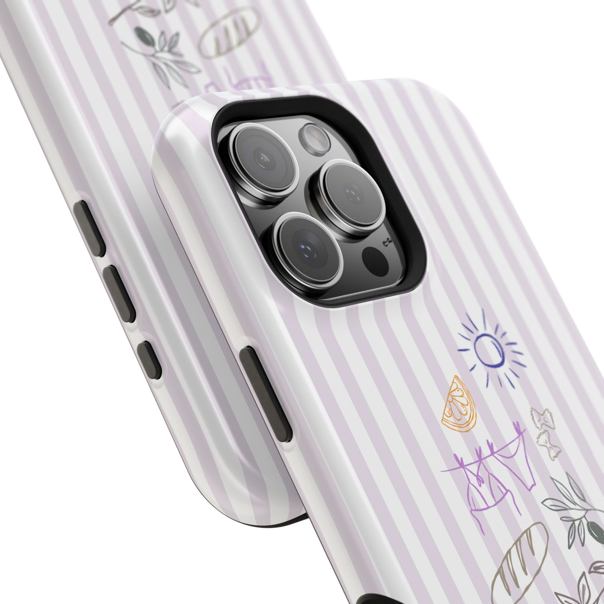 Amalfi Dreaming Petunia Phone Case