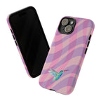 Serenity Waves Hummingbird Phone Case