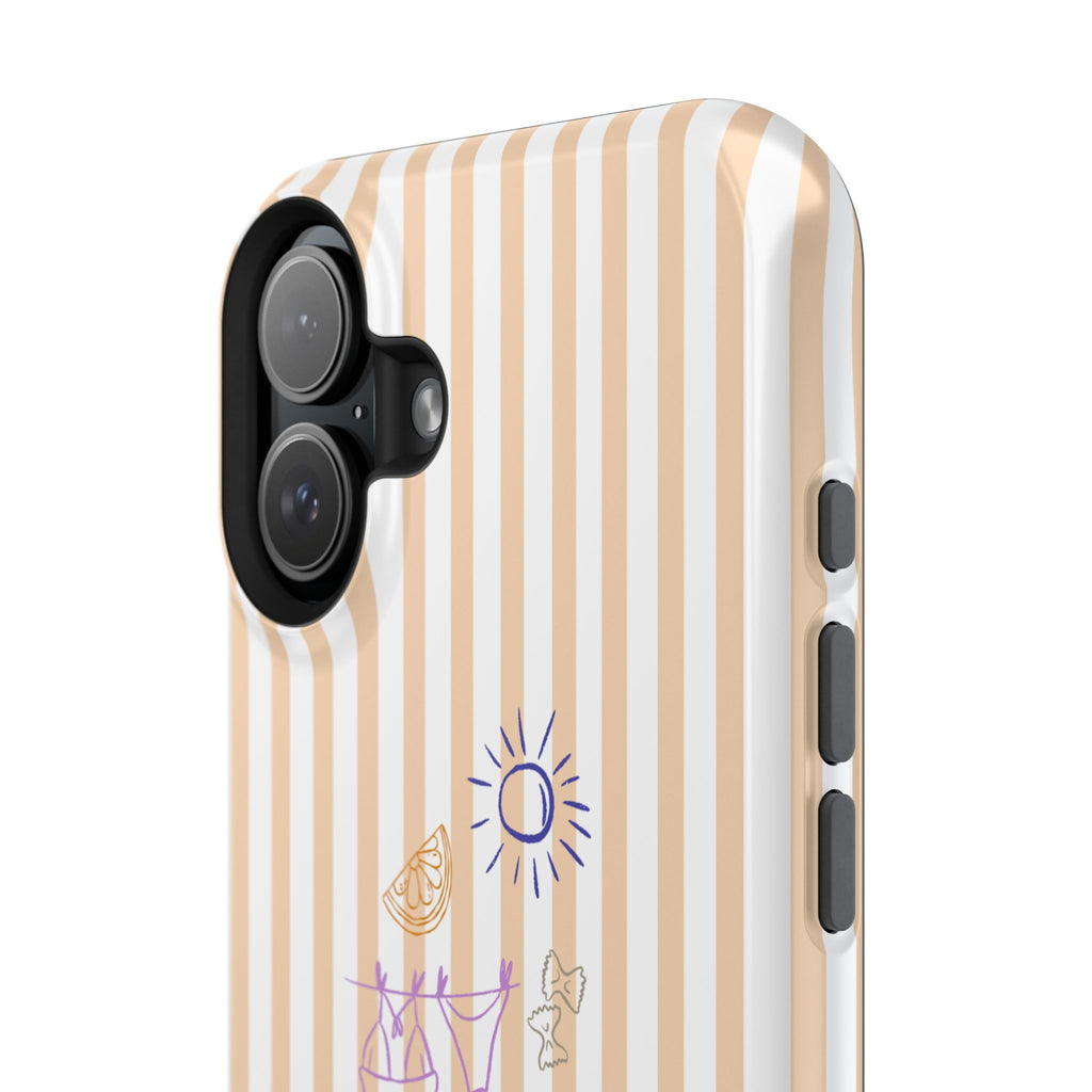 Amalfi Dreaming Peach Phone Case