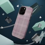 The Plaid Edit Mauve Phone Case