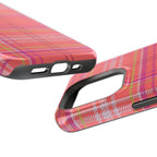 Golden Girl Plaid Magnetic Phone Case