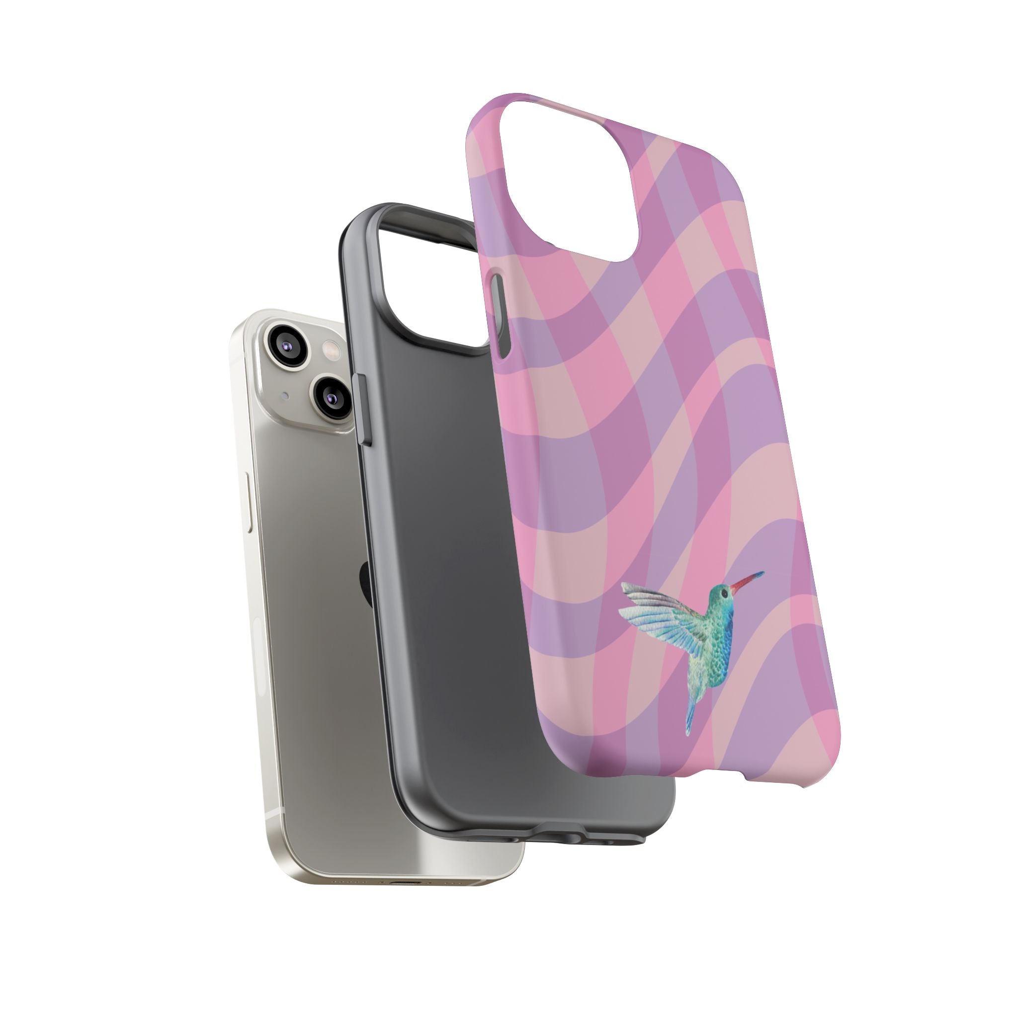 Serenity Waves Hummingbird Phone Case