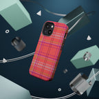 Golden Girl Plaid Magnetic Phone Case