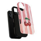 Cherry Orchard Stripes Phone Case