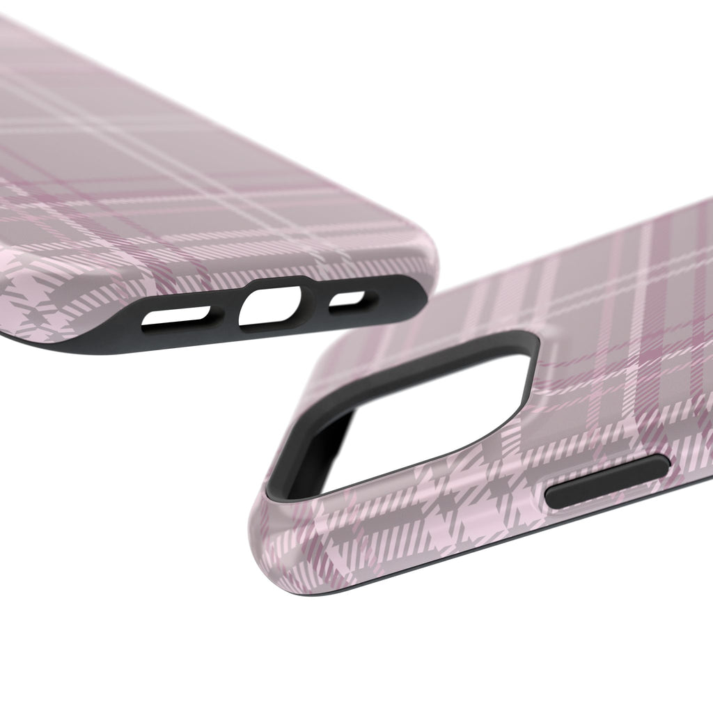 The Plaid Edit Mauve Phone Case