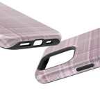 The Plaid Edit Mauve Phone Case