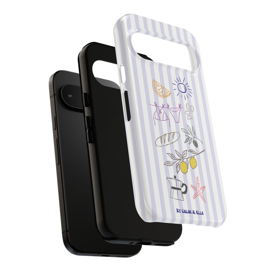 Amalfi Dreaming Blue Waters Phone Case