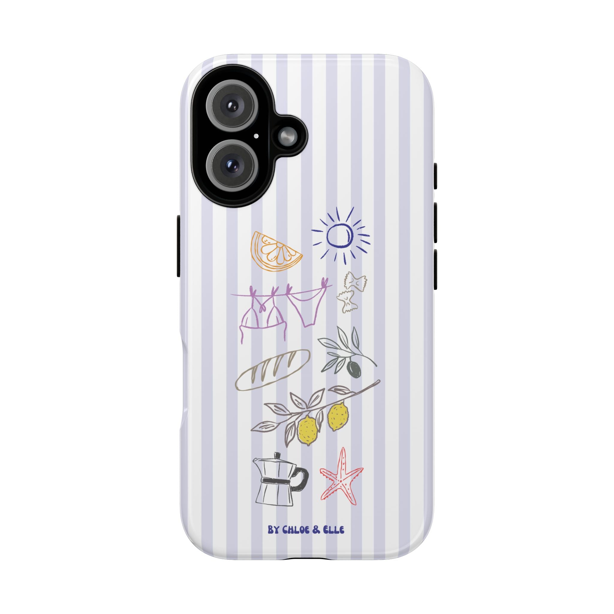 Amalfi Dreaming Blue Waters Phone Case