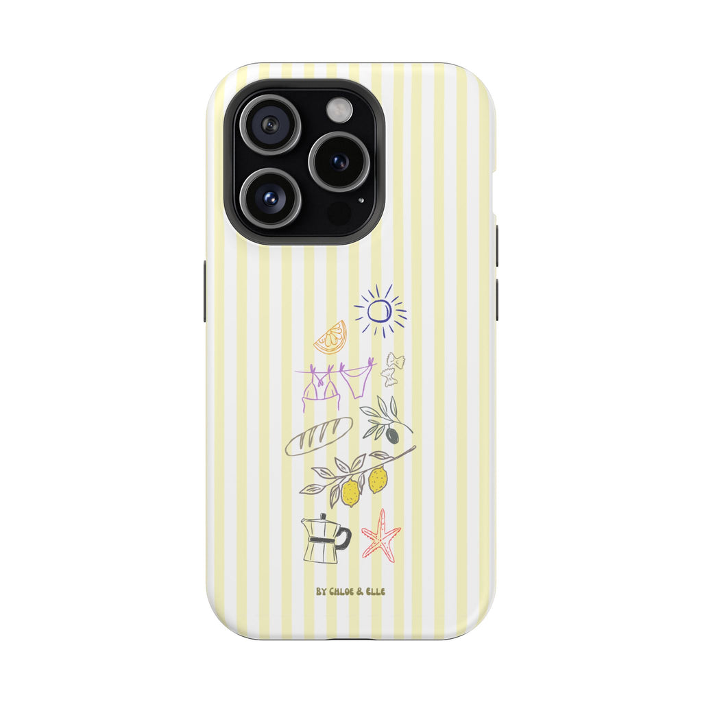 Amalfi Dreaming Lemon Phone Case
